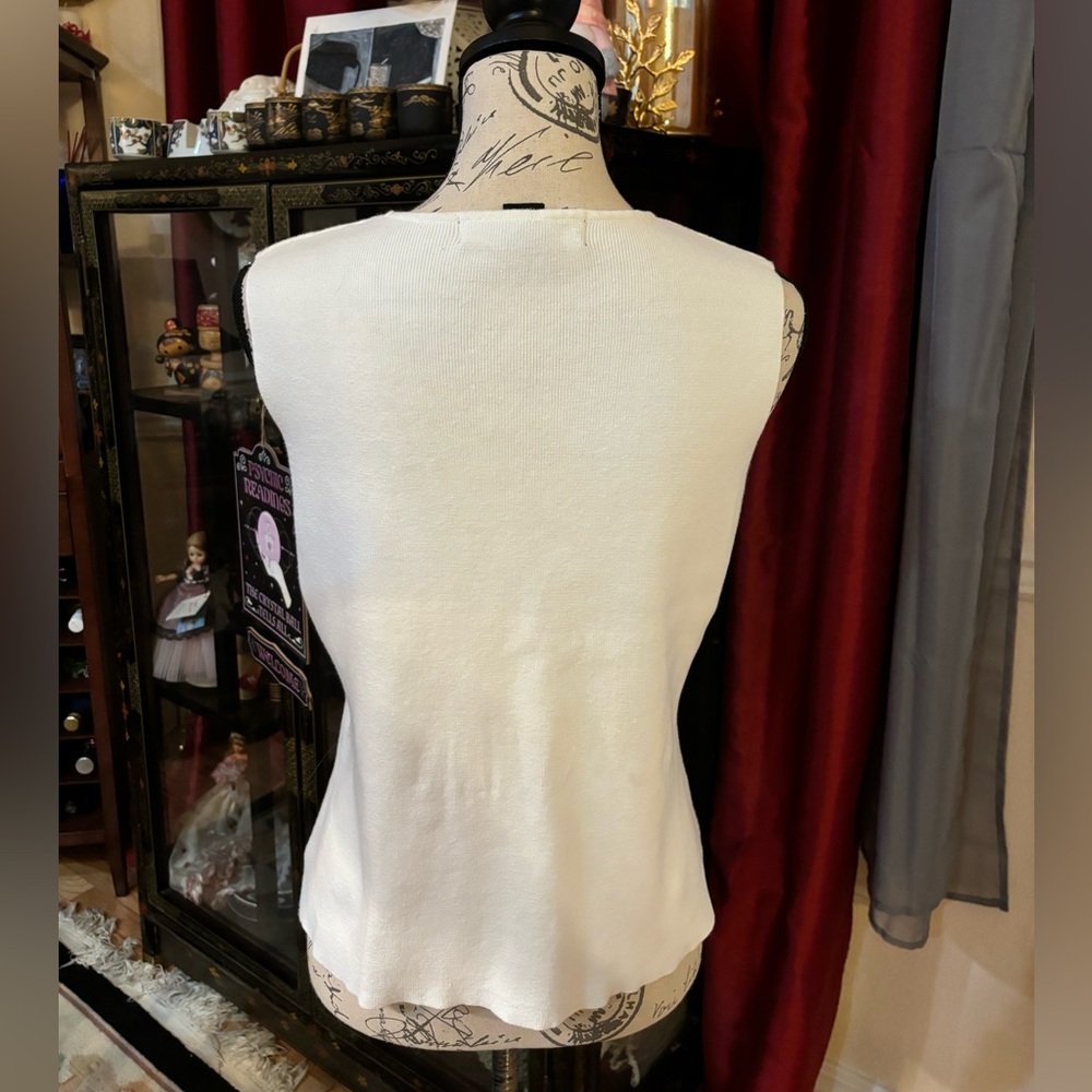 Vintage IB DIFFUSION Sleeveless Sweater Top - Picture 2 of 5